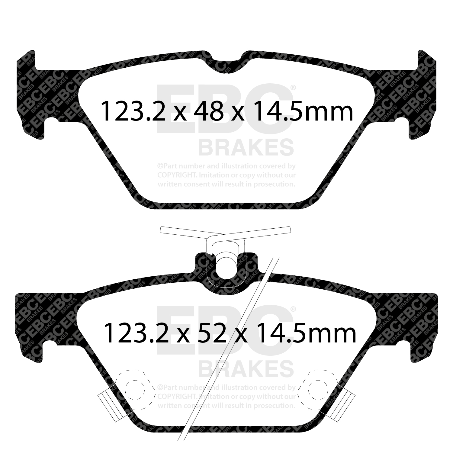 Pastiglie Sportive Stradali EBC Yellowstuff - EBC-DP42257R