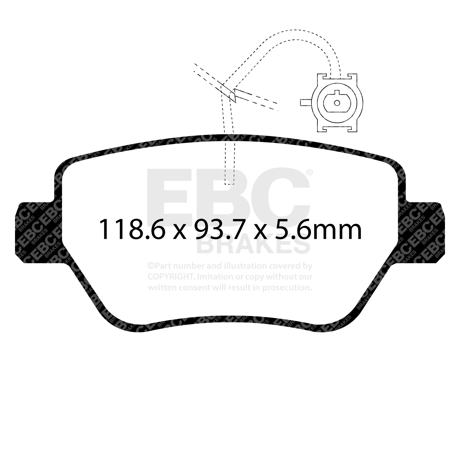 Pastiglie Sportive Stradali EBC Yellowstuff - EBC-DP42258R