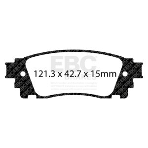 Pastiglie Sportive Stradali EBC Yellowstuff - EBC-DP42262R