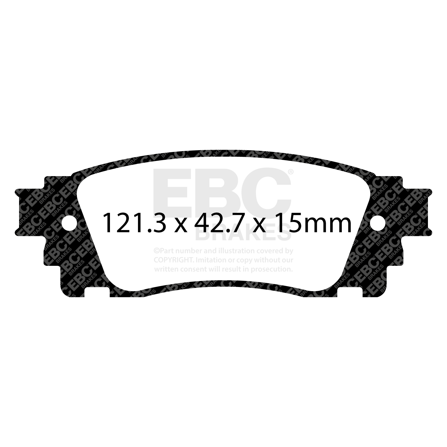 Pastiglie Sportive Stradali EBC Yellowstuff - EBC-DP42262R