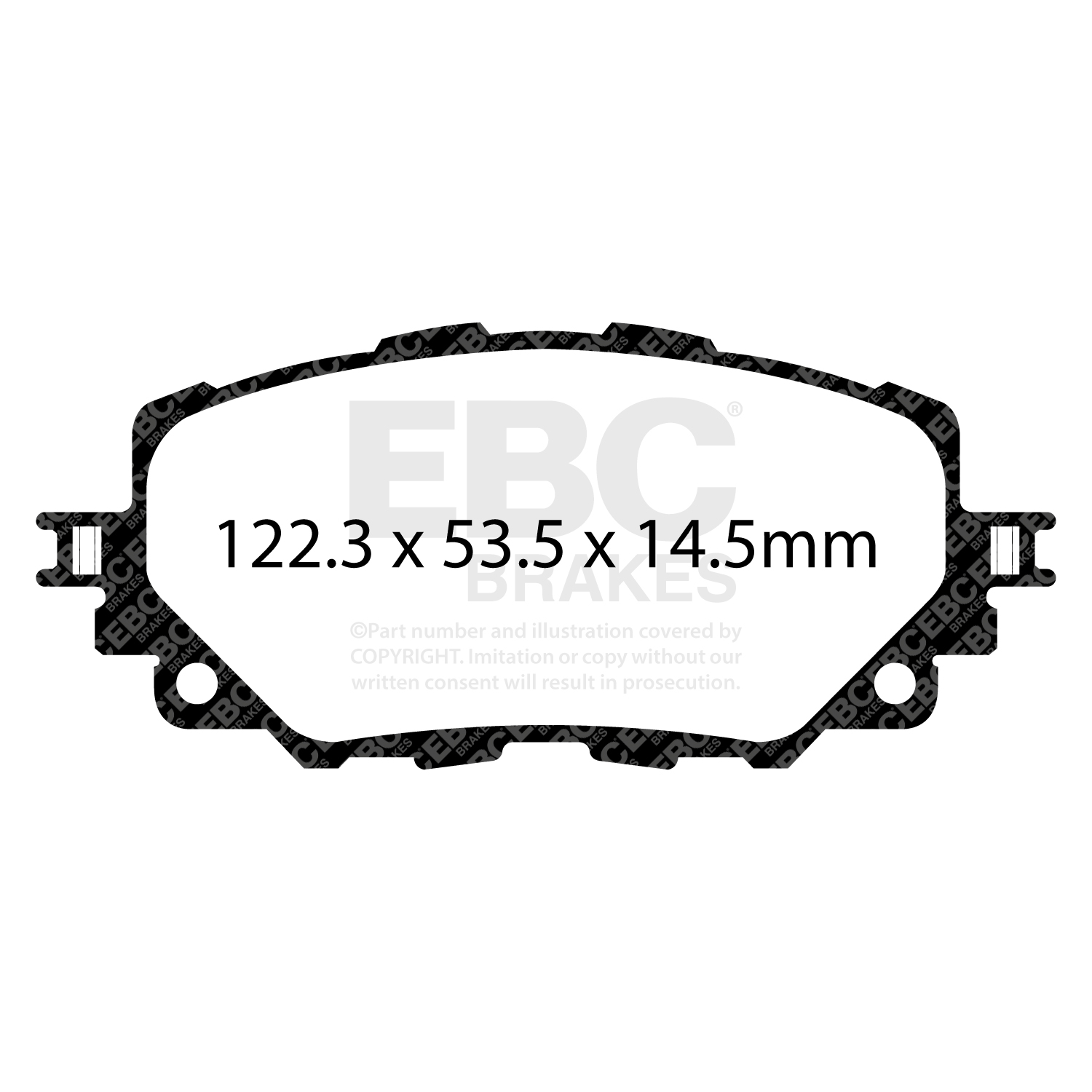 Pastiglie Sportive Stradali EBC Yellowstuff - EBC-DP42263R