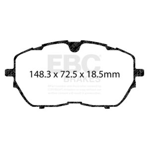 Pastiglie Sportive Stradali EBC Yellowstuff - EBC-DP42265R
