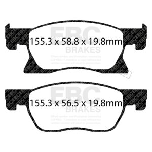 Pastiglie Sportive Stradali EBC Yellowstuff - EBC-DP42266R