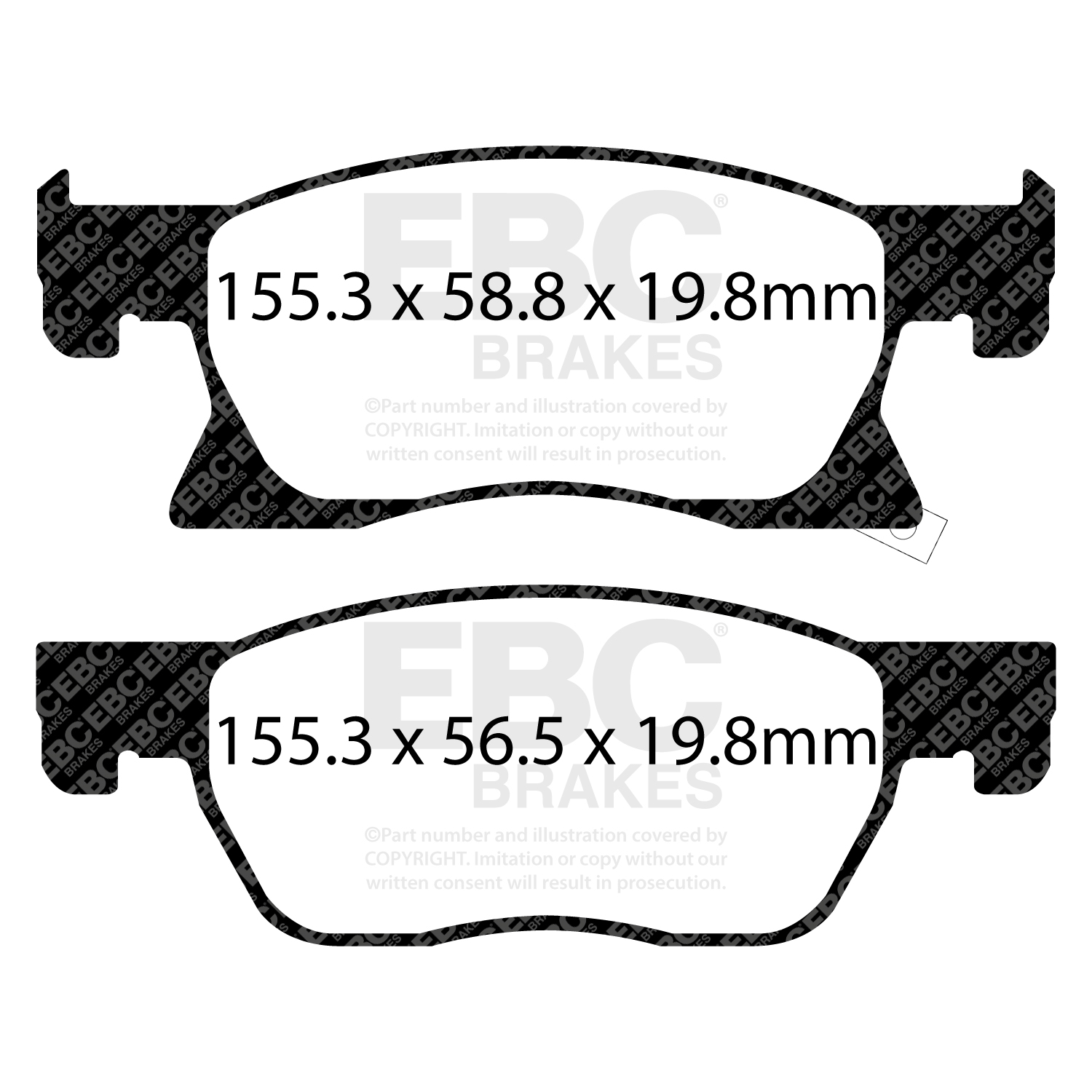 Pastiglie Sportive Stradali EBC Yellowstuff - EBC-DP42266R