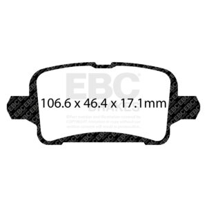 Pastiglie Sportive Stradali EBC Yellowstuff - EBC-DP42268R