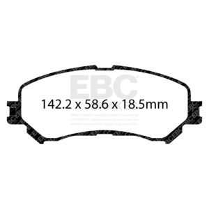 Pastiglie Sportive Stradali EBC Yellowstuff - EBC-DP42272R