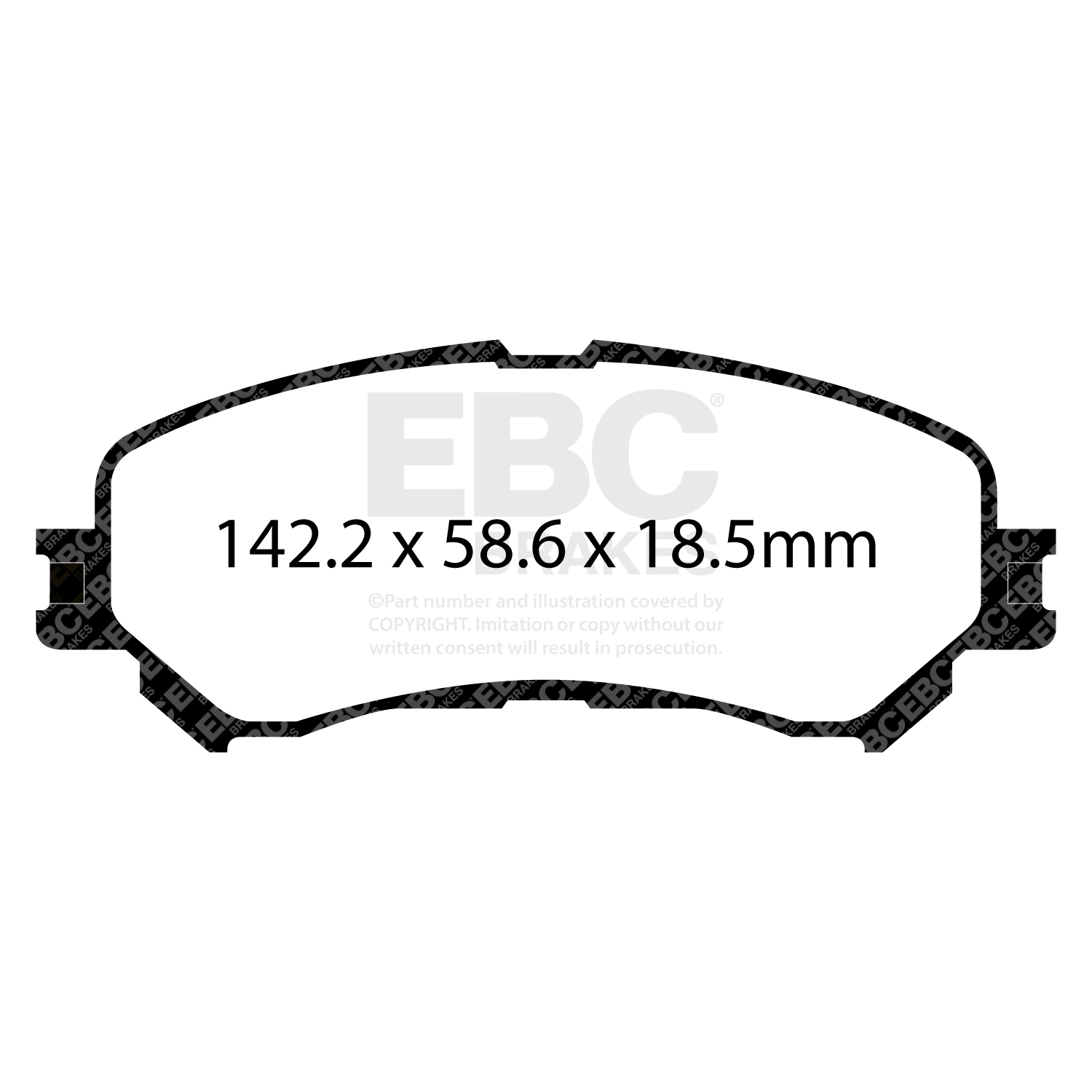 Pastiglie Sportive Stradali EBC Yellowstuff - EBC-DP42272R