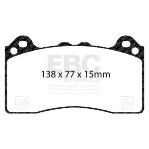Pastiglie Sportive Stradali EBC Yellowstuff - EBC-DP42274R