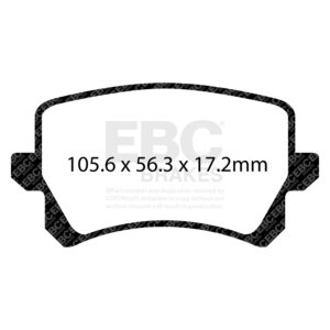 Pastiglie Sportive Stradali EBC Yellowstuff - EBC-DP42278R