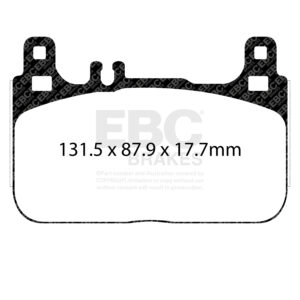 Pastiglie Sportive Stradali EBC Yellowstuff - EBC-DP42284R