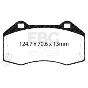 Pastiglie Sportive Stradali EBC Yellowstuff - EBC-DP42286R