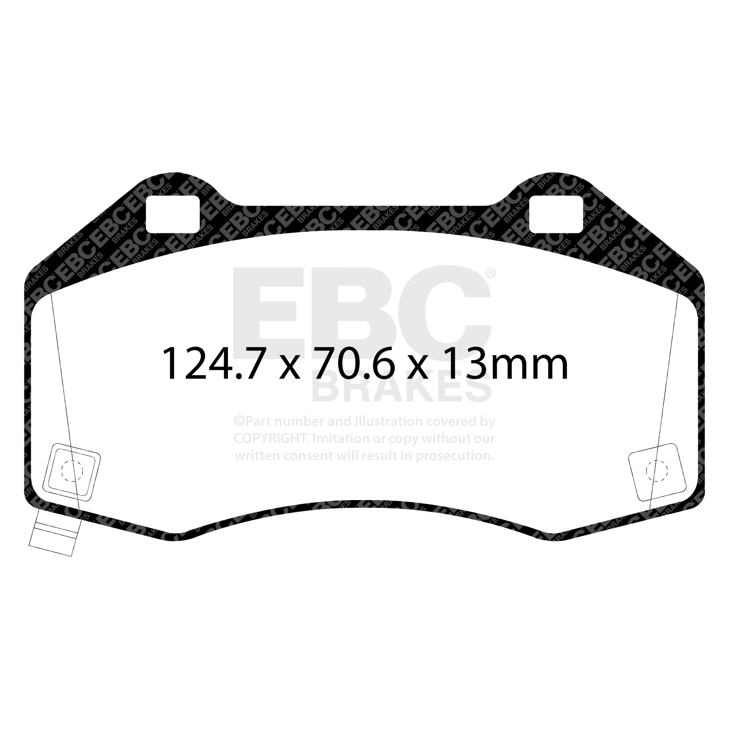 Pastiglie Sportive Stradali EBC Yellowstuff - EBC-DP42286R