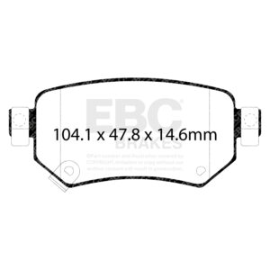 Pastiglie Sportive Stradali EBC Yellowstuff - EBC-DP42287R