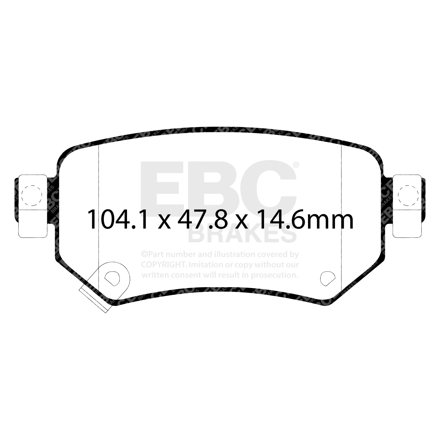 Pastiglie Sportive Stradali EBC Yellowstuff - EBC-DP42287R