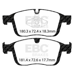 Pastiglie Sportive Stradali EBC Yellowstuff - EBC-DP42296R