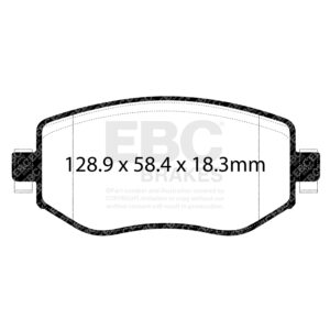 Pastiglie Sportive Stradali EBC Yellowstuff - EBC-DP42309R