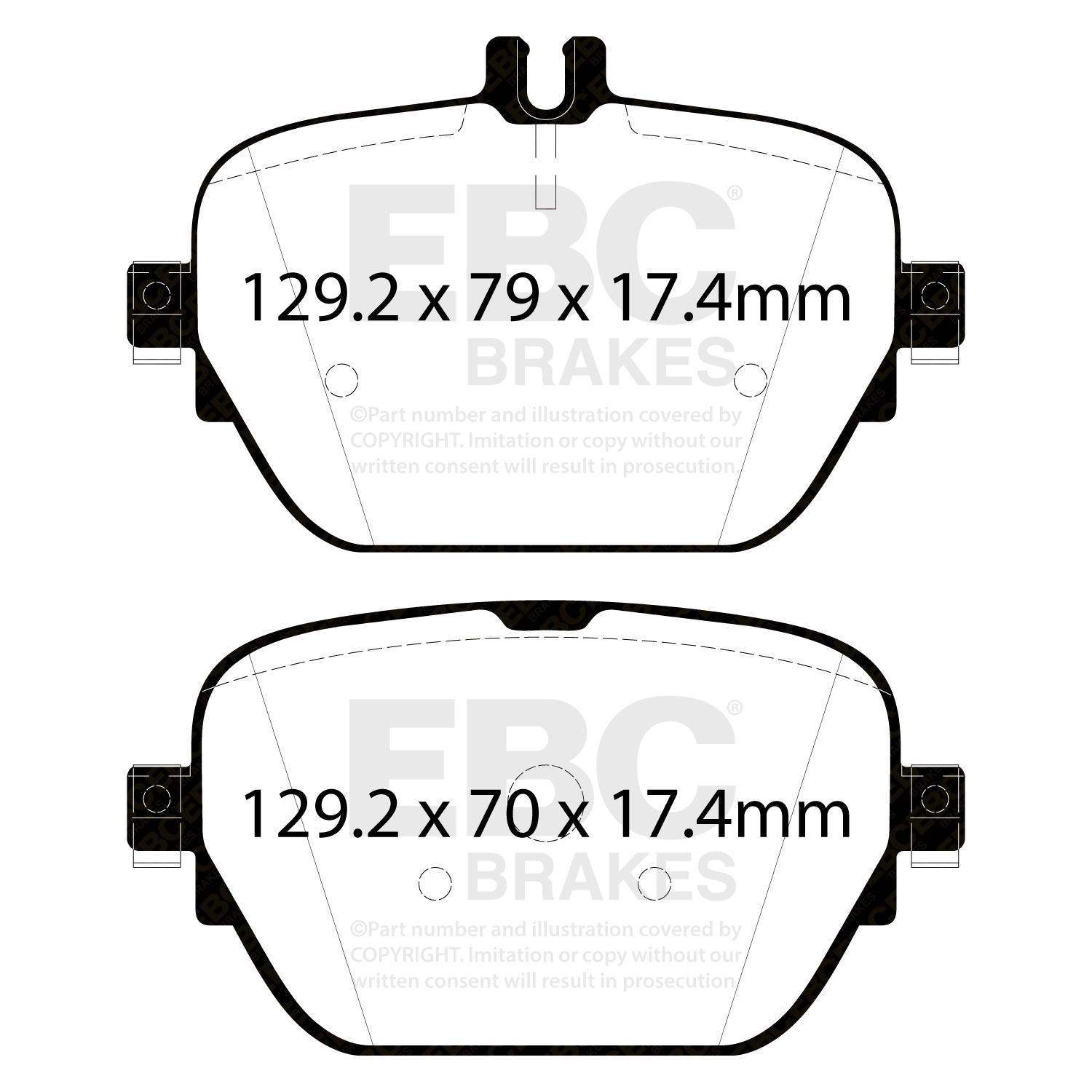 Pastiglie Sportive Stradali EBC Yellowstuff - EBC-DP42314R