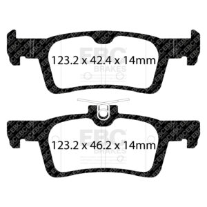 Pastiglie Sportive Stradali EBC Yellowstuff - EBC-DP42319R