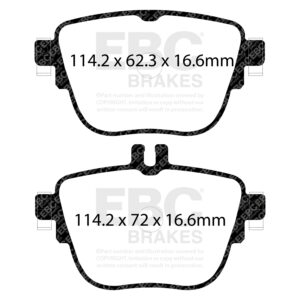 Pastiglie Sportive Stradali EBC Yellowstuff - EBC-DP42337R