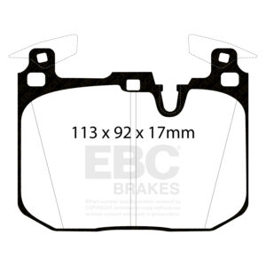 Pastiglie Sportive Stradali EBC Yellowstuff - EBC-DP42360R