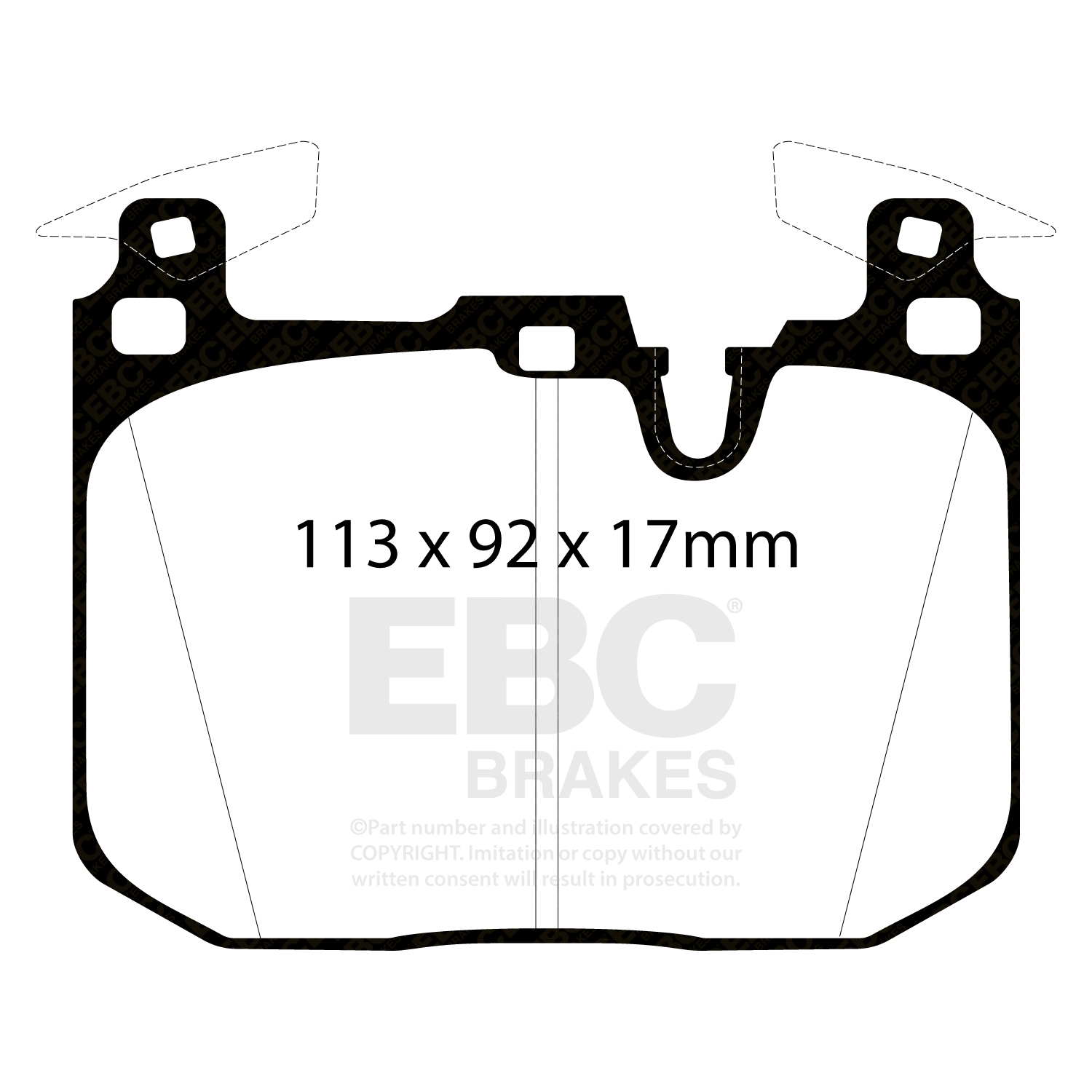 Pastiglie Sportive Stradali EBC Yellowstuff - EBC-DP42360R