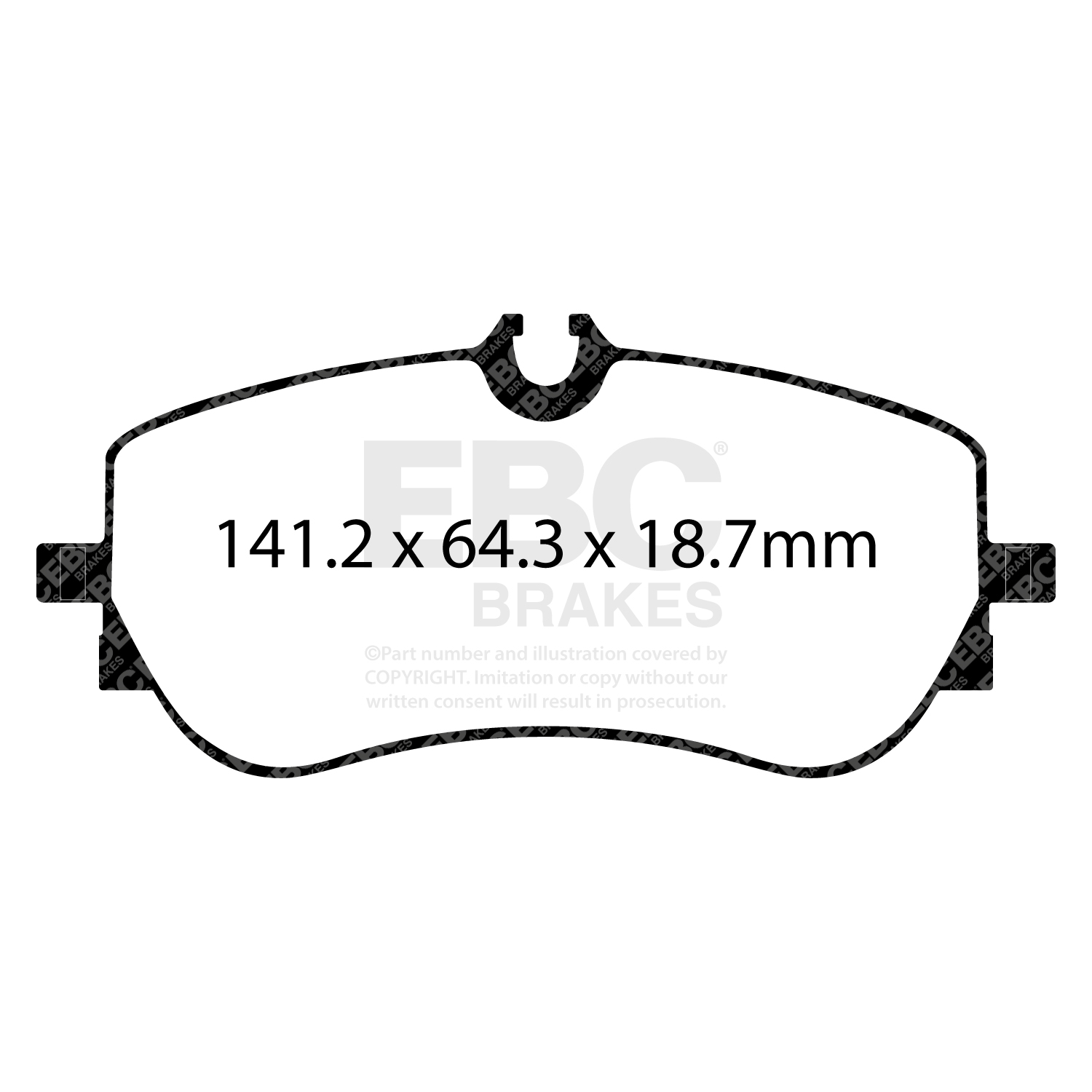 Pastiglie Sportive Stradali EBC Yellowstuff - EBC-DP42364R