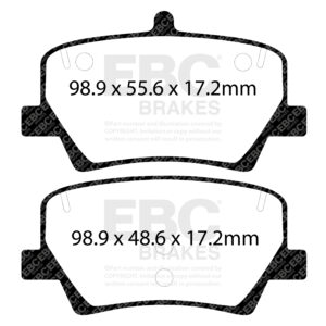 Pastiglie Sportive Stradali EBC Yellowstuff - EBC-DP42366R