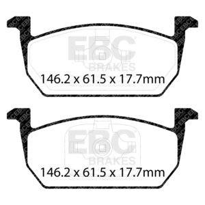 Pastiglie Sportive Stradali EBC Yellowstuff - EBC-DP42374R