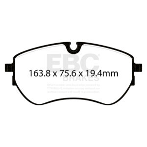 Pastiglie Sportive Stradali EBC Yellowstuff - EBC-DP42377R