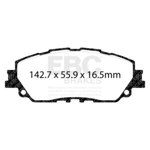 Pastiglie Sportive Stradali EBC Yellowstuff - EBC-DP42378R