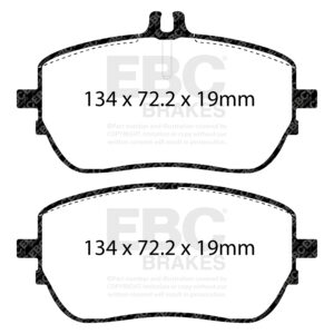 Pastiglie Sportive Stradali EBC Yellowstuff - EBC-DP42388R
