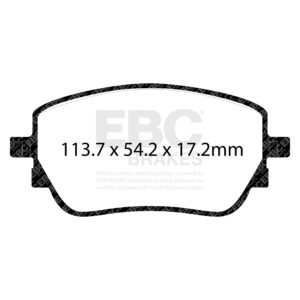 Pastiglie Sportive Stradali EBC Yellowstuff - EBC-DP42391R
