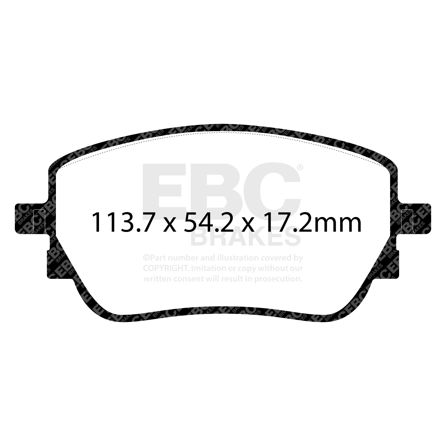 Pastiglie Sportive Stradali EBC Yellowstuff - EBC-DP42391R