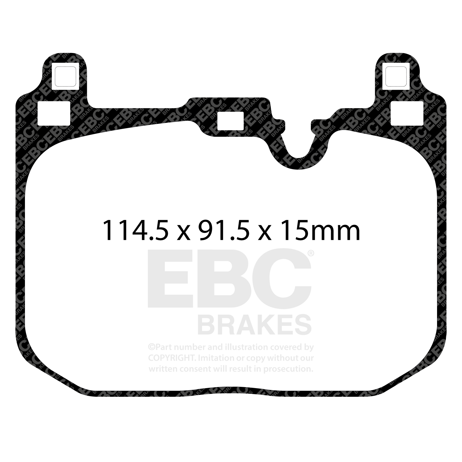 Pastiglie Sportive Stradali EBC Yellowstuff - EBC-DP42393R