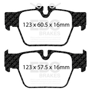 Pastiglie Sportive Stradali EBC Yellowstuff - EBC-DP42394R
