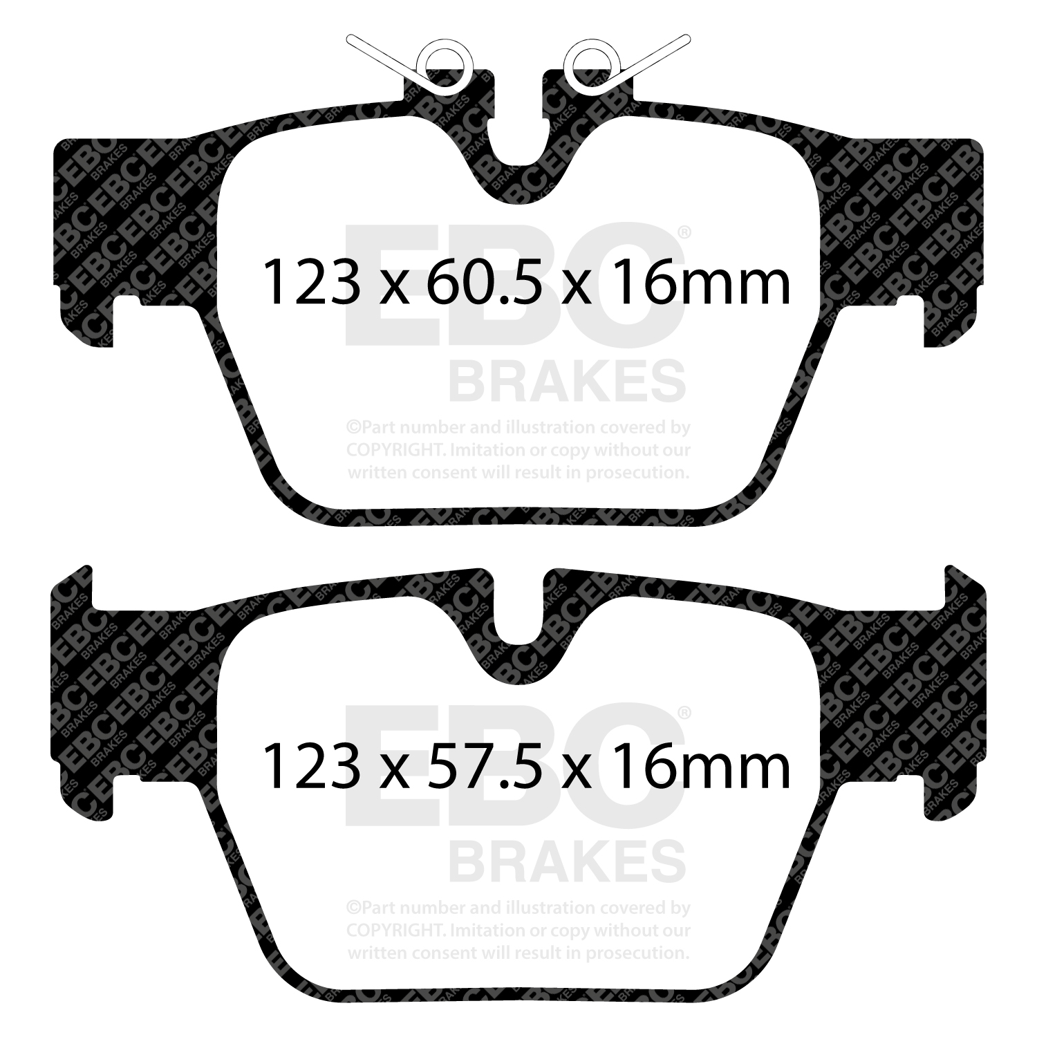 Pastiglie Sportive Stradali EBC Yellowstuff - EBC-DP42394R