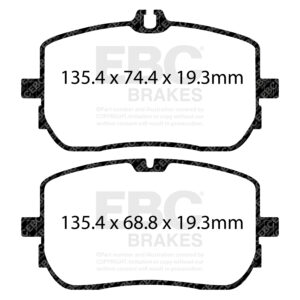 Pastiglie Sportive Stradali EBC Yellowstuff - EBC-DP42395R