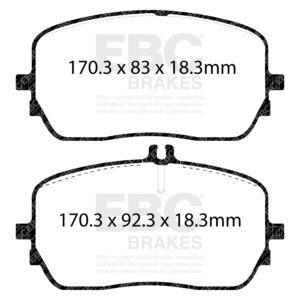 Pastiglie Sportive Stradali EBC Yellowstuff - EBC-DP42396R