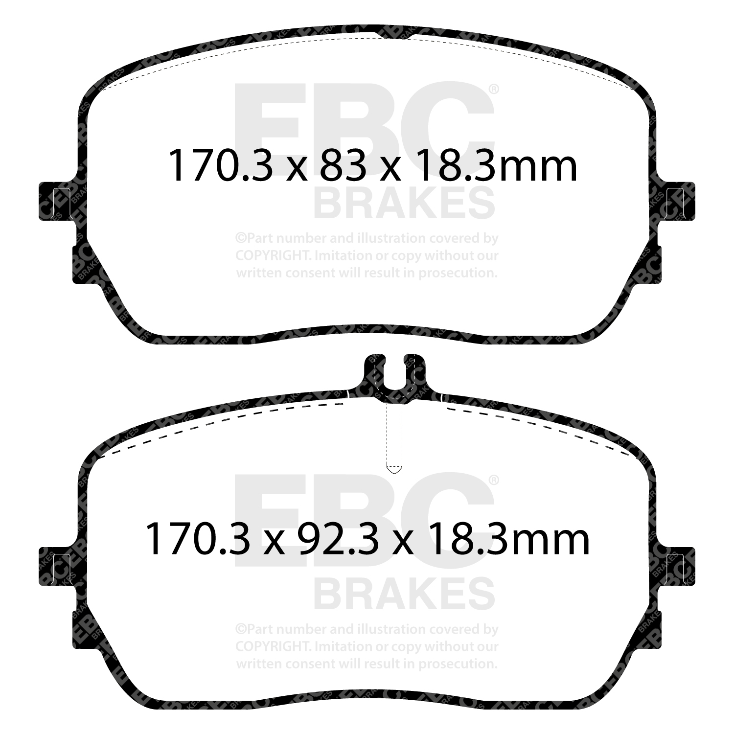 Pastiglie Sportive Stradali EBC Yellowstuff - EBC-DP42396R