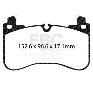 Pastiglie Sportive Stradali EBC Yellowstuff - EBC-DP42401R