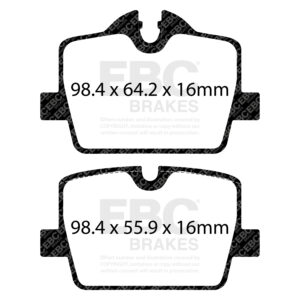 Pastiglie Sportive Stradali EBC Yellowstuff - EBC-DP42405R
