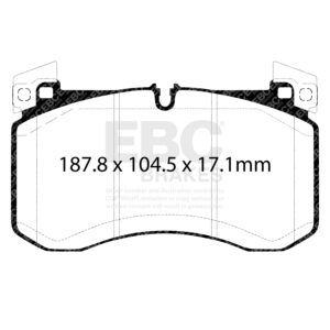 Pastiglie Sportive Stradali EBC Yellowstuff - EBC-DP42409R