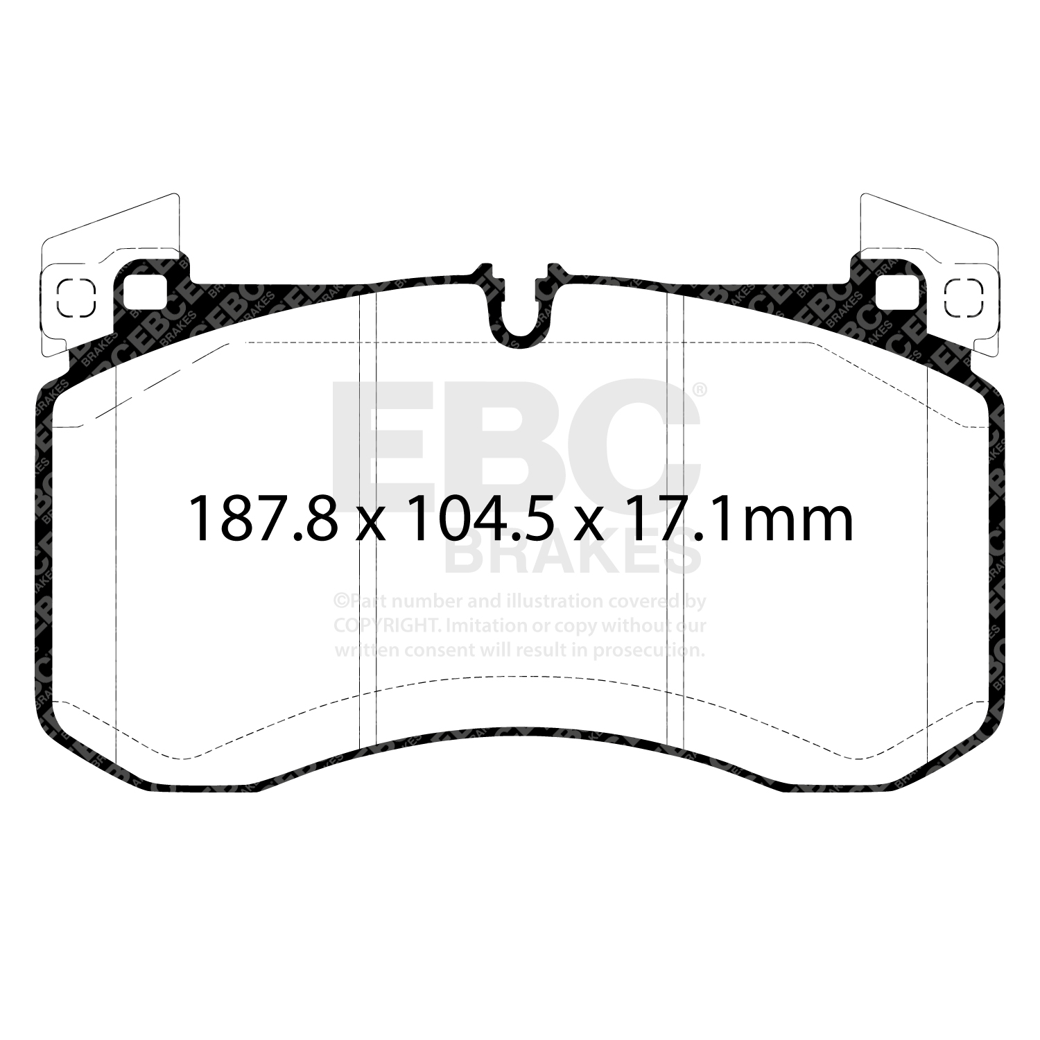 Pastiglie Sportive Stradali EBC Yellowstuff - EBC-DP42409R