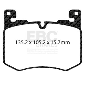Pastiglie Sportive Stradali EBC Yellowstuff - EBC-DP42412R