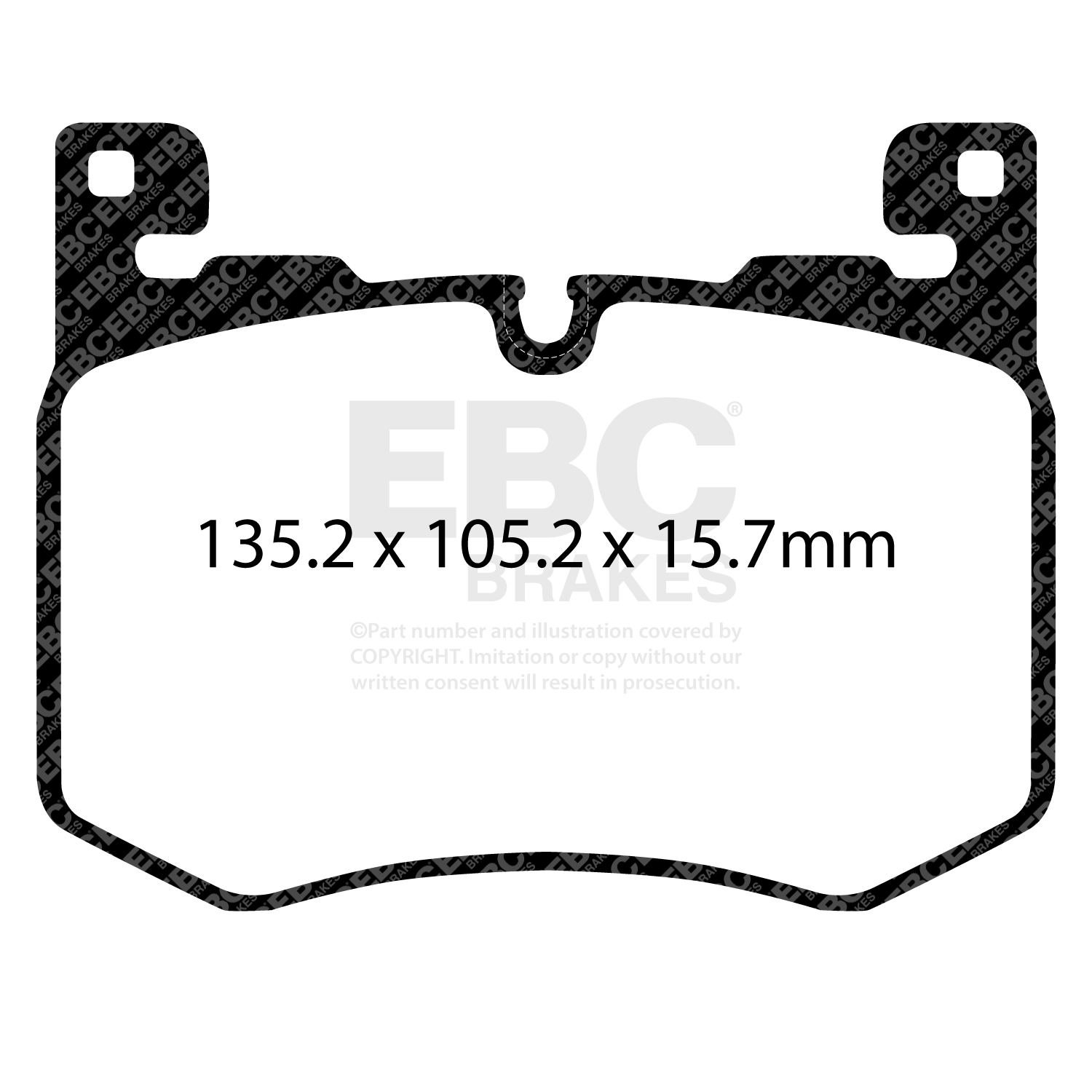 Pastiglie Sportive Stradali EBC Yellowstuff - EBC-DP42412R