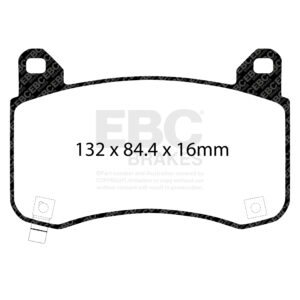 Pastiglie Sportive Stradali EBC Yellowstuff - EBC-DP42418R