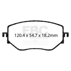 Pastiglie Sportive Stradali EBC Yellowstuff - EBC-DP42422R