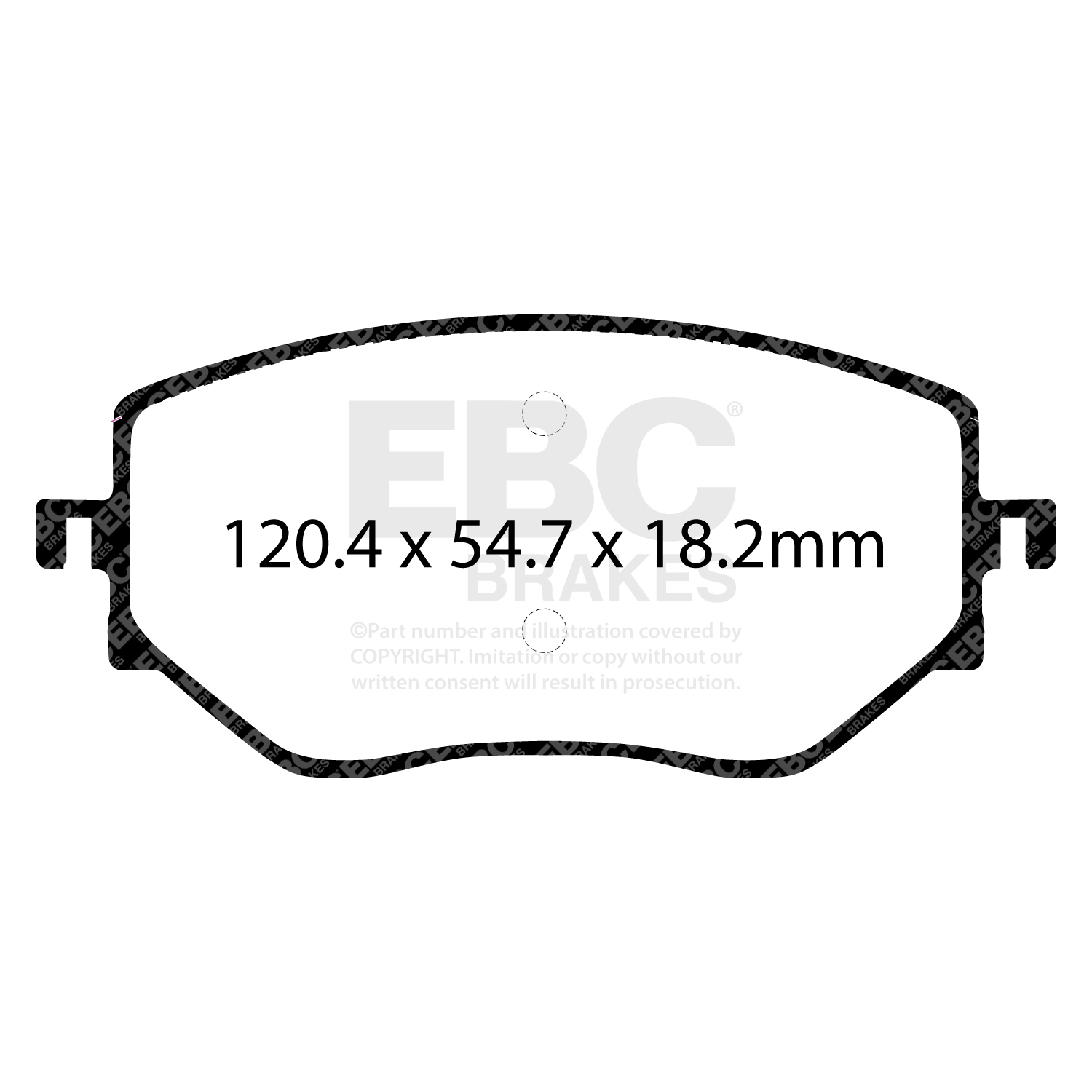 Pastiglie Sportive Stradali EBC Yellowstuff - EBC-DP42422R