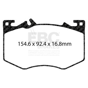 Pastiglie Sportive Stradali EBC Yellowstuff - EBC-DP42423R