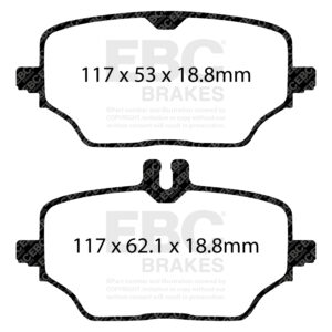 Pastiglie Sportive Stradali EBC Yellowstuff - EBC-DP42426R